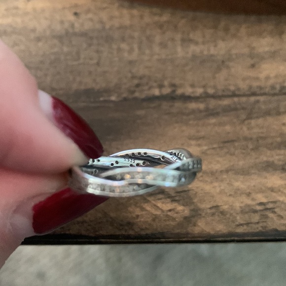 Pandora Twist of Fate Ring *retired* - Picture 3 of 5